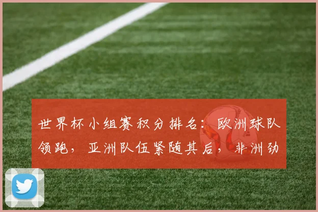 世界杯小组赛积分排名：欧洲球队领跑，亚洲队伍紧随其后，非洲劲旅蓄势待发，南美强队谁主沉浮
